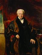 Sir Thomas Lawrence Portrait of Richard Clark oil